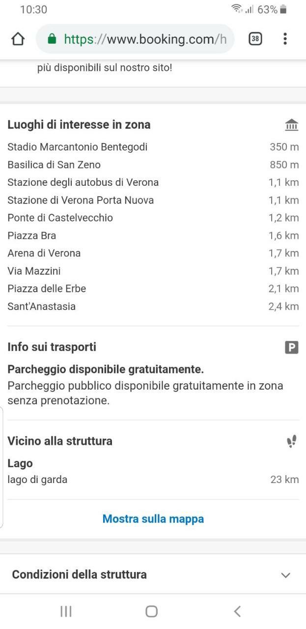 San Valentino Verona Hotel Eksteriør billede